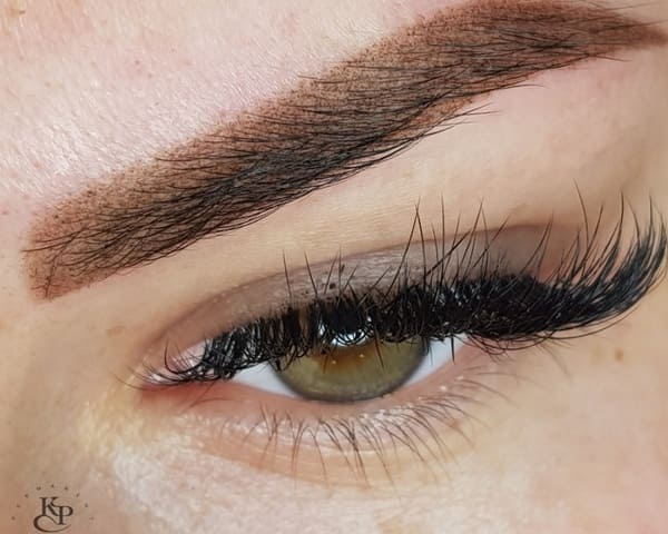 Татуаж бровей заживает до пяти дней